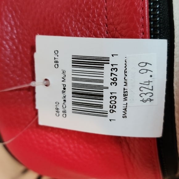 Coach. NWT. Mickey Mouse Mini Backpack with Coach Card/Coin Pouch.